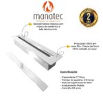 Queimador Ecológico 40CM x12 x 8cm